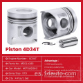 Auto Parts Mitsubishi 4D34T Motor Piston ME014160 ME013325